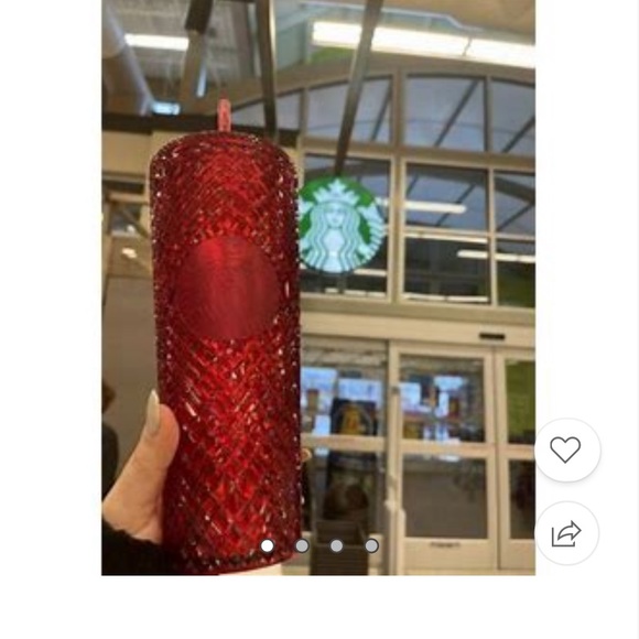Starbucks Studded Venti Red Tumbler - Picture 6 of 6